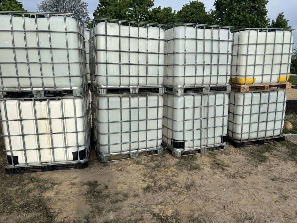 Mauzer 1000 litrów, beczka 120l, beczka 200l