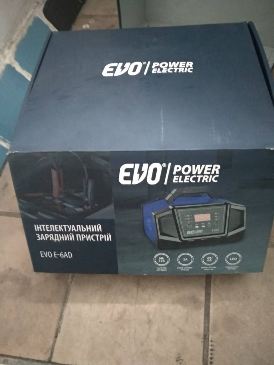 Зарядний пристрій EVO power electric інтелектуальний E-6AD