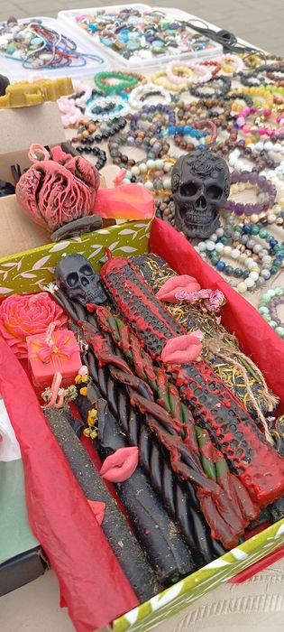 Програмні воскові свічки, очистка воском.