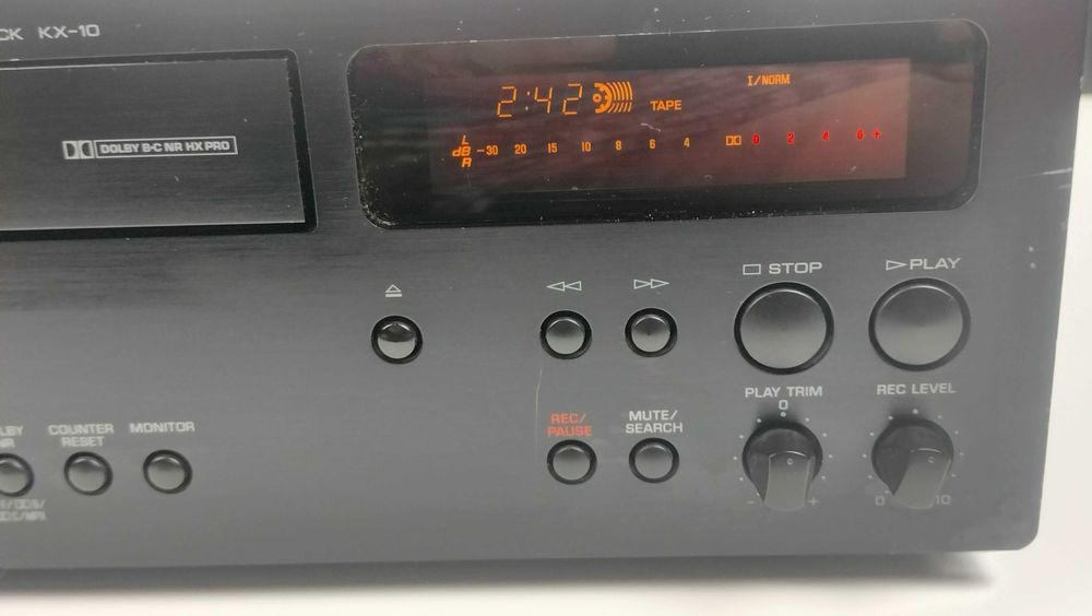Yamaha KX-10 Stereo Cassette Deck | Natural Sound | HiFi | Serwisowany