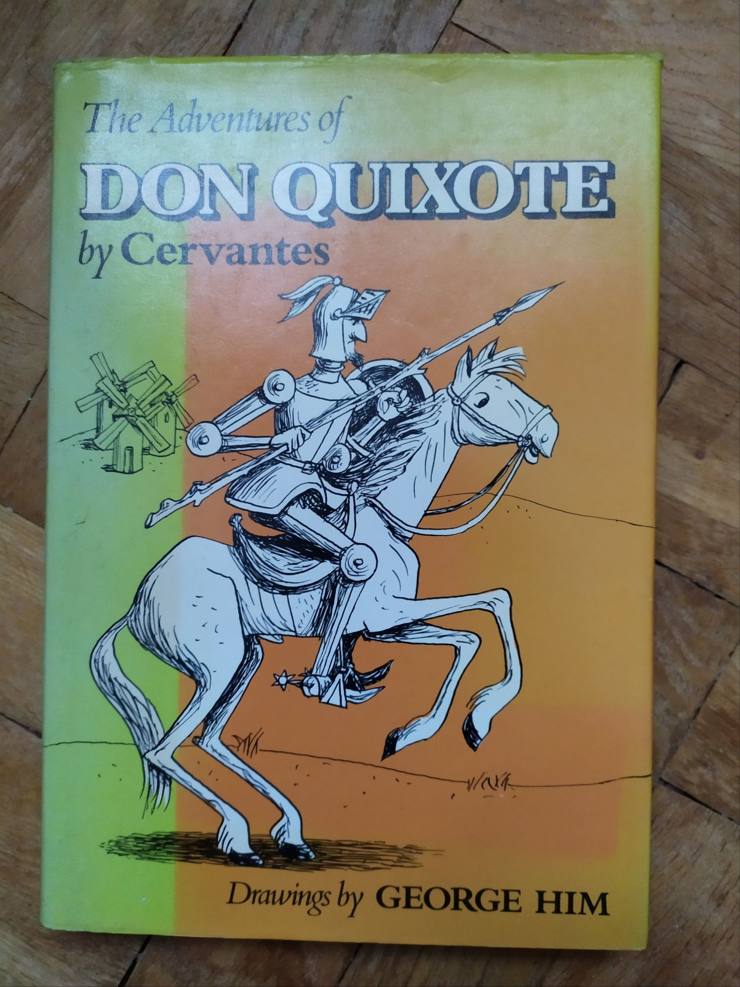 Książka po angielsku. The adventures of Don Quixote