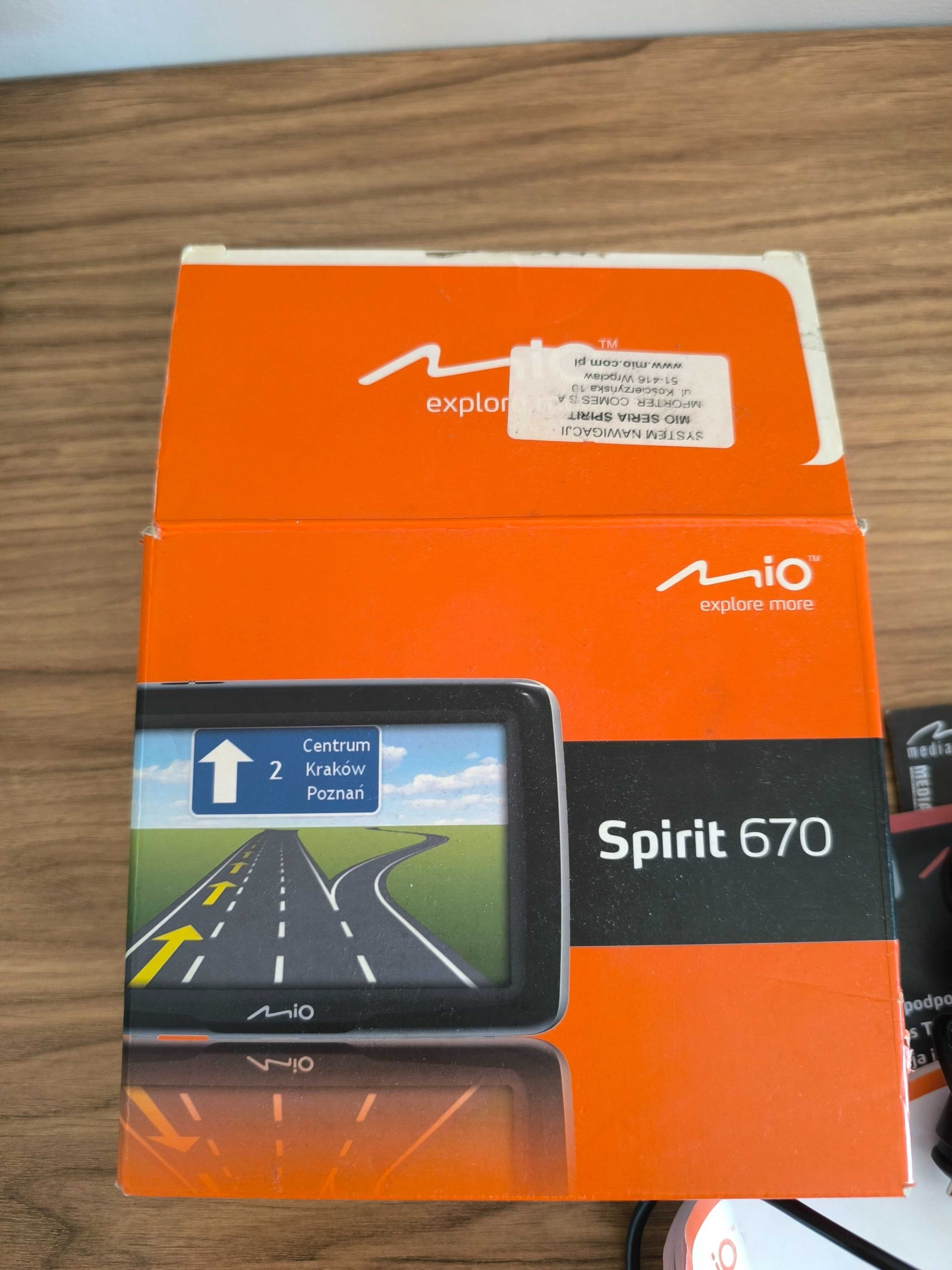 Mio Spirit 670 GPS