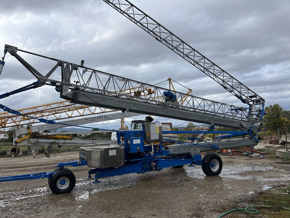 Grua hidraulica 22 metros monotrifasica