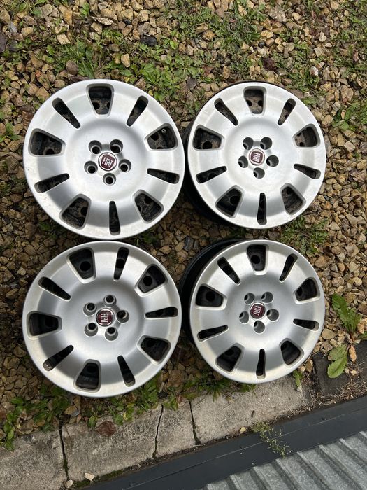 Felgi stalowe Kołpaki Czujniki TPMS Fiat Doblo 2 Tipo et39 5x98