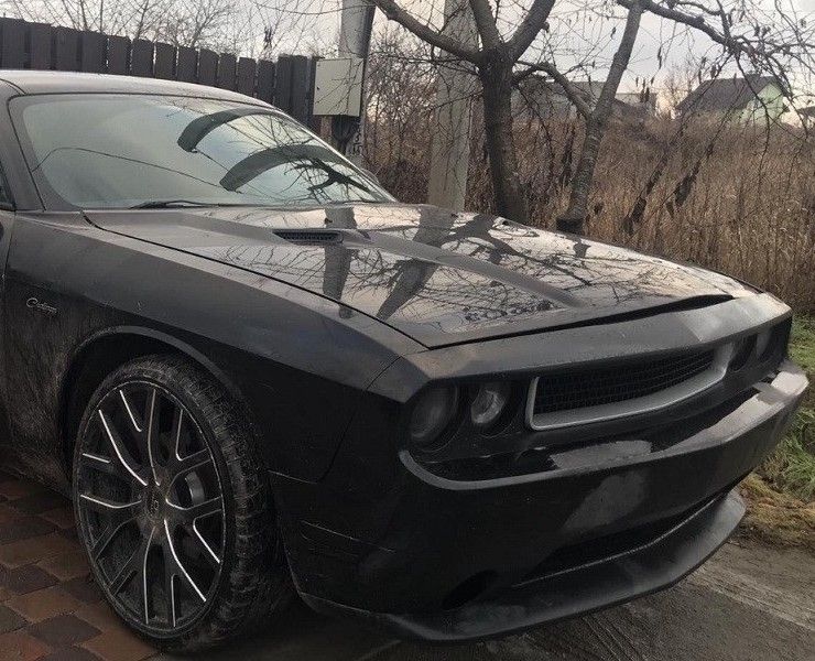 Головной свет фары фара LED линза Dodge Challenger 2008-2018