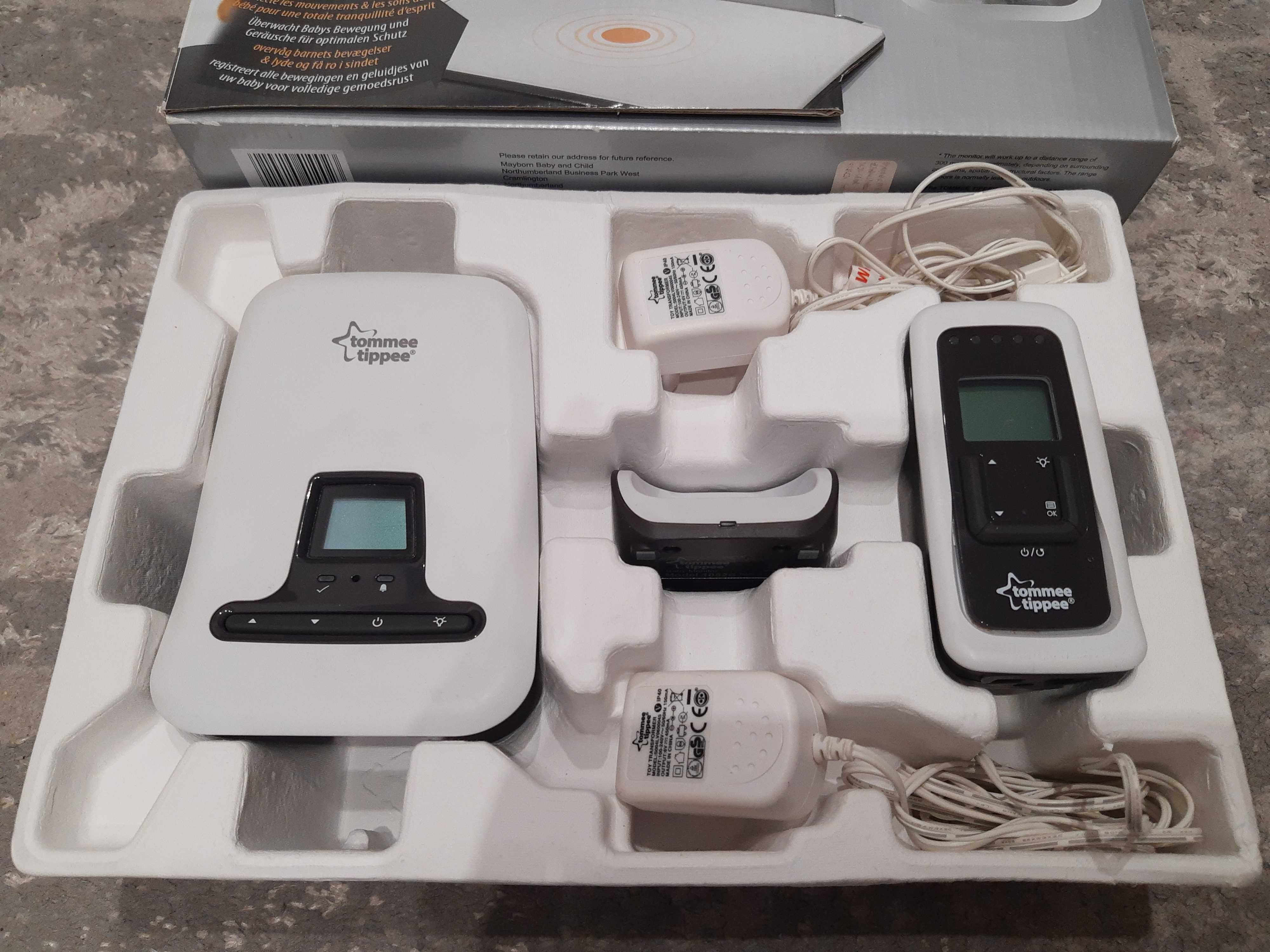 Tommee Tippee 1082S - elektroniczna niania z monitorem oddechu