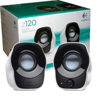 Colunas Logitech Z120 - novas na caixa