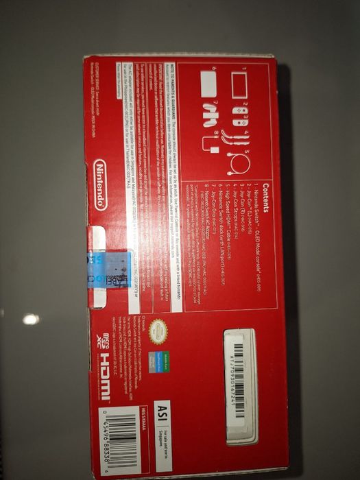 Nintendo swich oled  ігрова приставка з європи