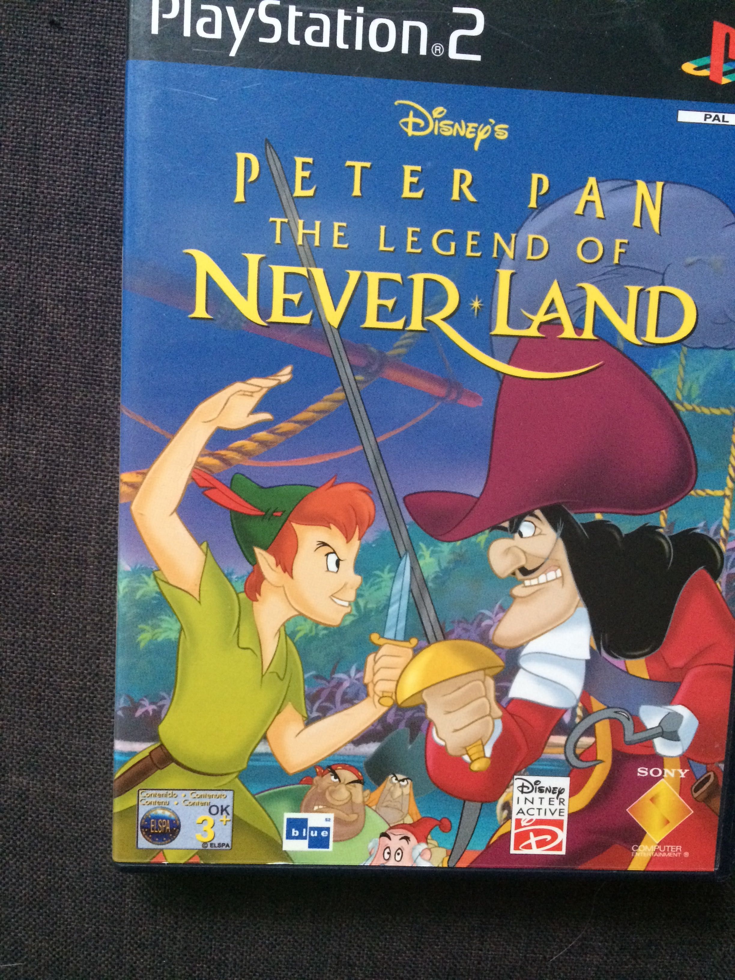 Gra Disney Peter Pan Neverland ps2