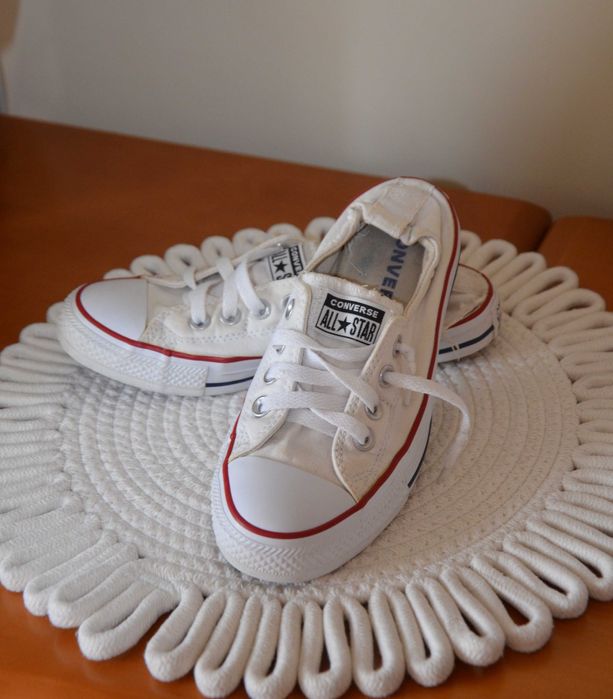 Tenisówki trampki converse all star rozmiar 37 białe