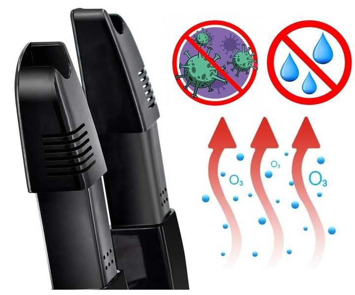 Elektryczna Suszarka Do Butów Ozonator Osuszacz Dezynfekcja DO UBRAŃ