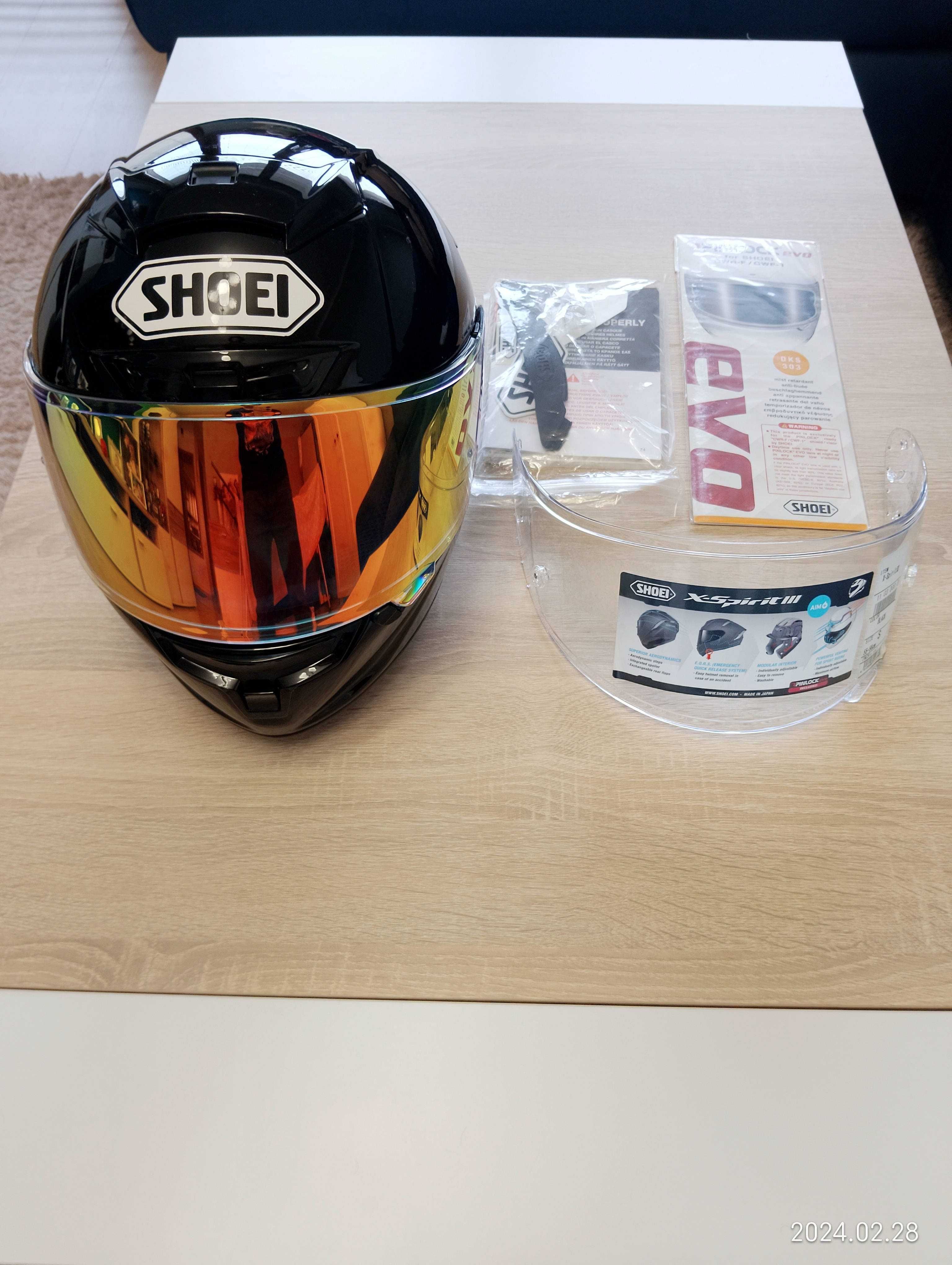 Kask Shoei X Spirit 3, X-Spirit III. Jak nowy! Rozmiar S