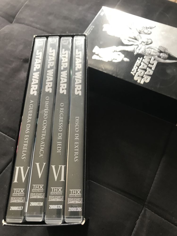 Dvd Star Wars trilogy IV/V/VI Edição Especial