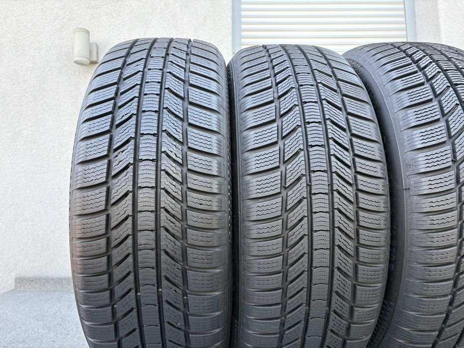 4szt zimowe 215/55R17 Continental 8mm 2023r świetny stan! Z561 Gwar