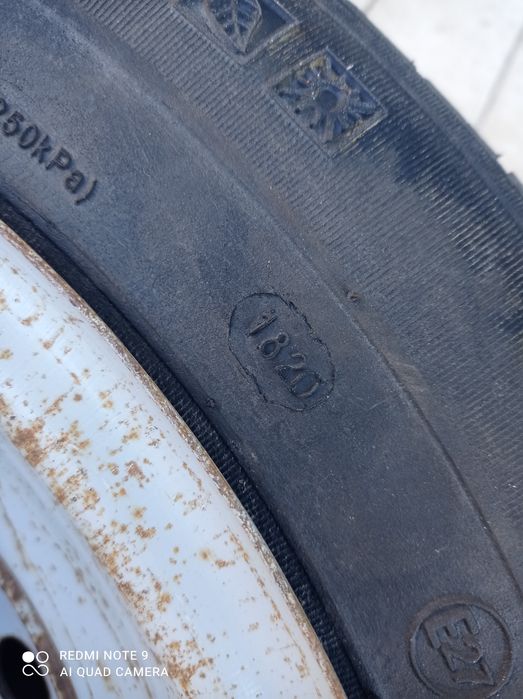 Запаска, диск, резина,колесо в сборе.R13 ВАЗ 4×98