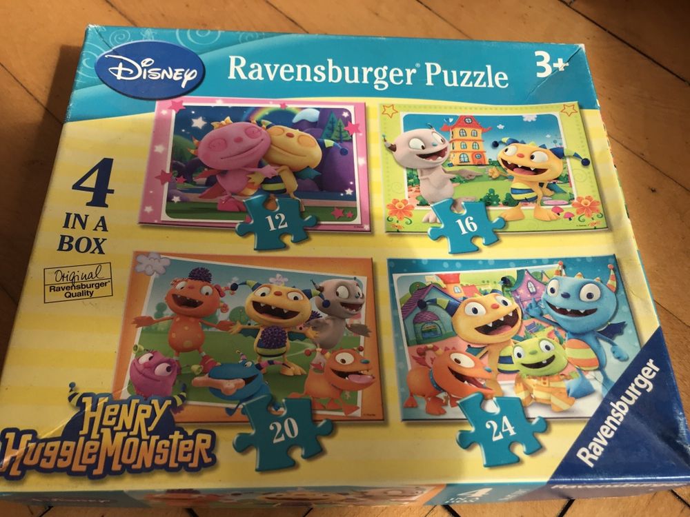 Puzzle 4in 1 Henio Tulistworek