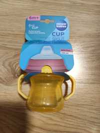 Canpol Kubek z silik. ustnikiem FirstCup 150ml