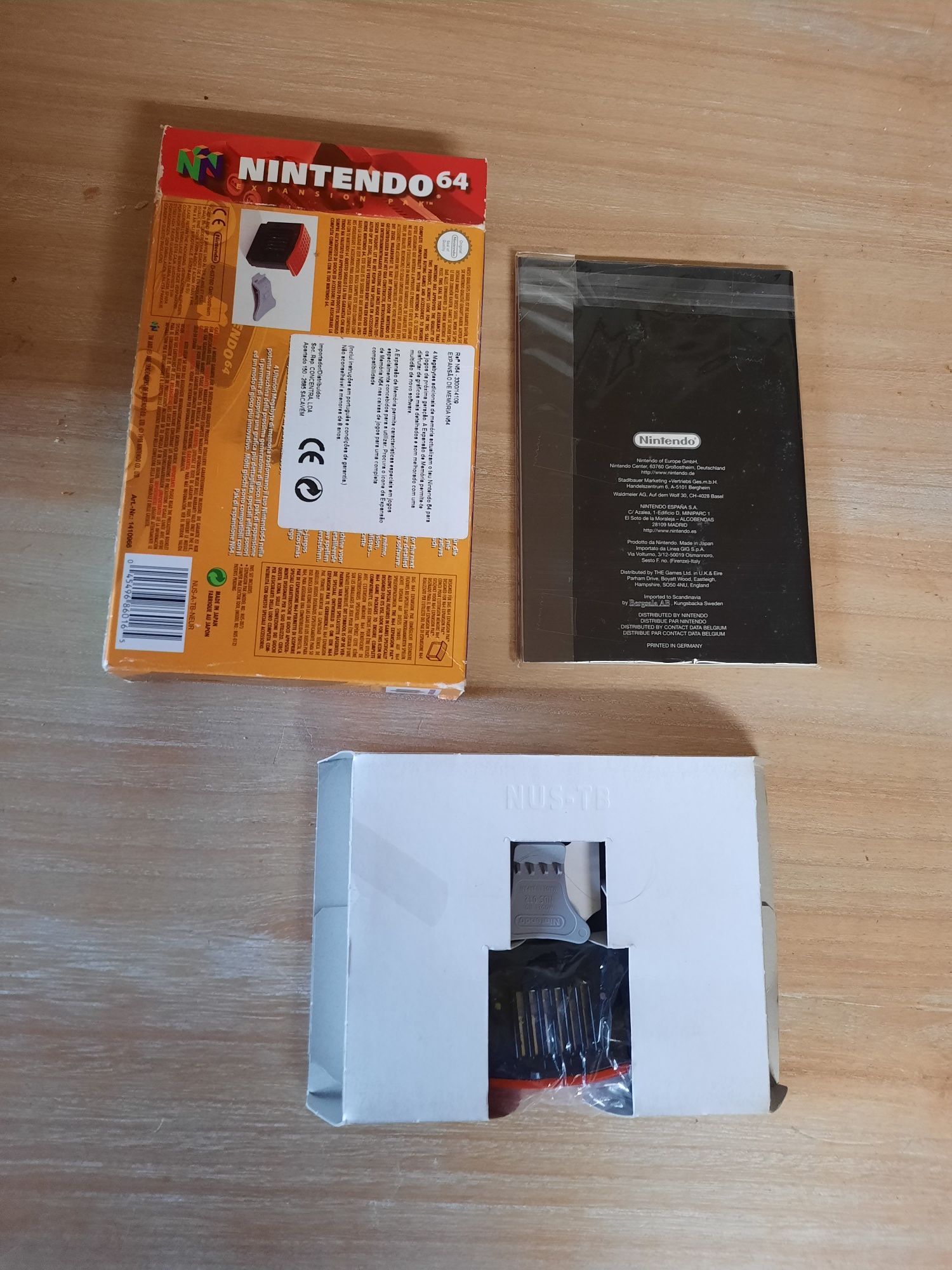 Nintendo 64 Expansion Pak em Caixa ( Memória )  - Versão PT