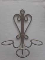 Metalowa zawieszka ścienna wys. 26 cm.