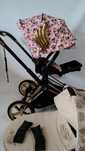 Cybex Jeremy Scott Cherubs Pink+ gondola simply flowers