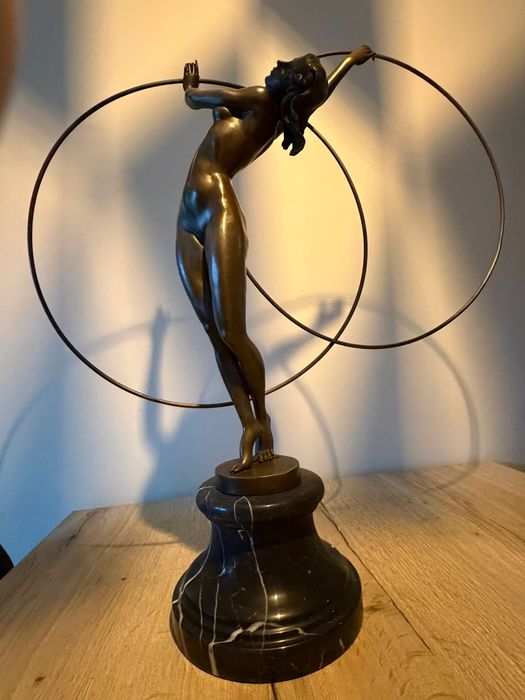 Фигура Скульптура Эротика Бронза Подпись