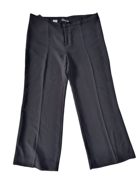 Czarne szerokie eleganckie spodnie Jean Paul gaultier rozmiar 44/46