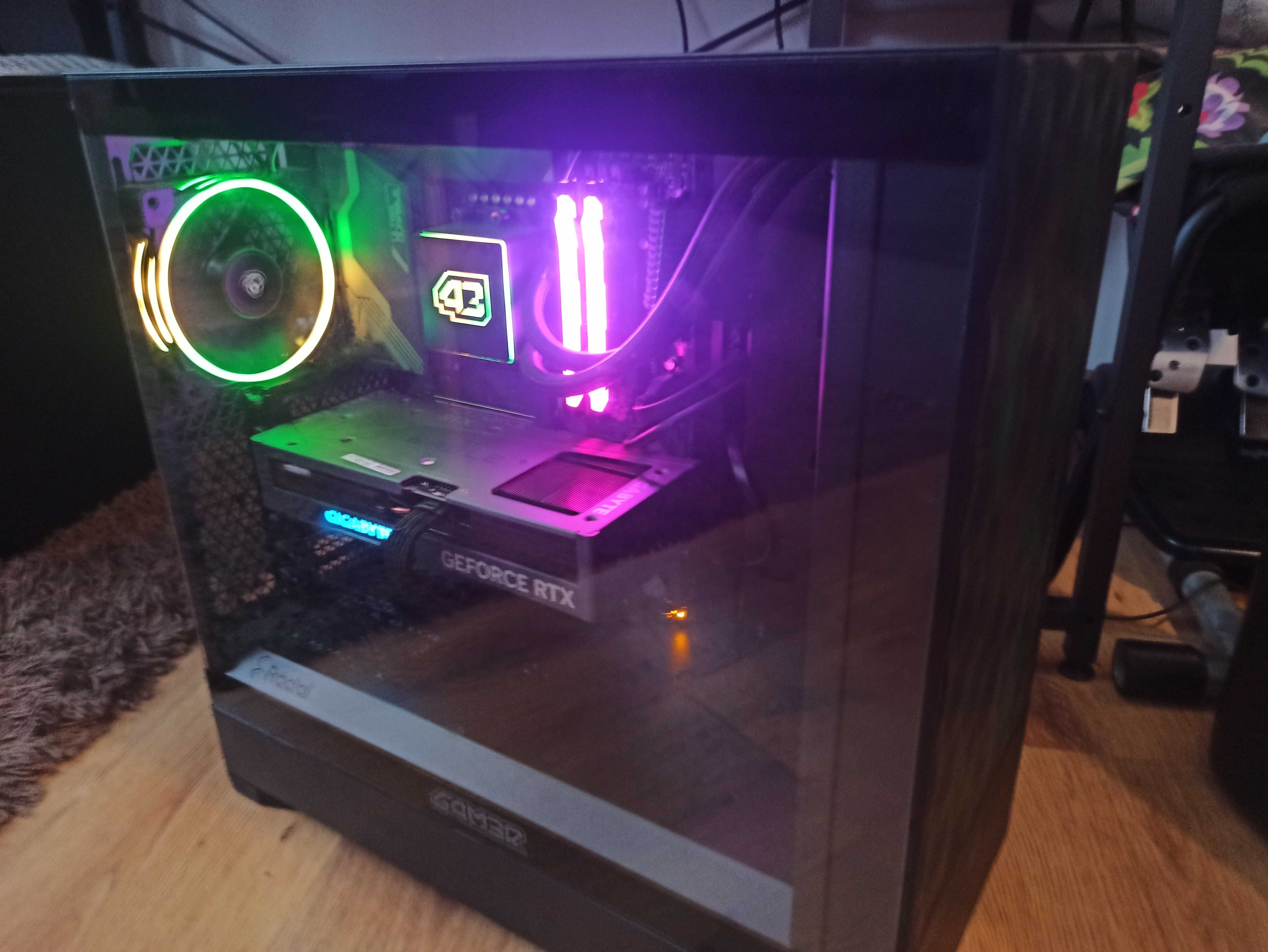 G4M3R HERO PLUS RTX4070Ti i7-14700KF 64gb DDR5 4TB SSD M.2 Gwar.