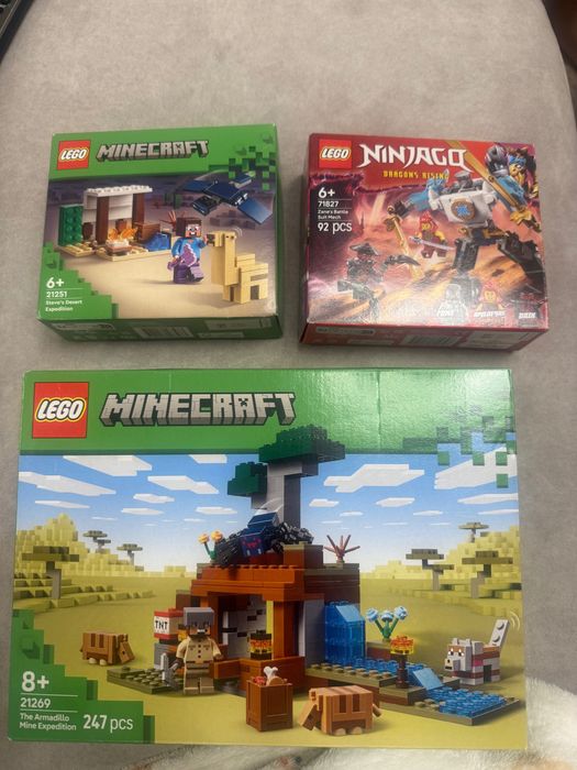 Klocki Lego city /ninjago i minecraft