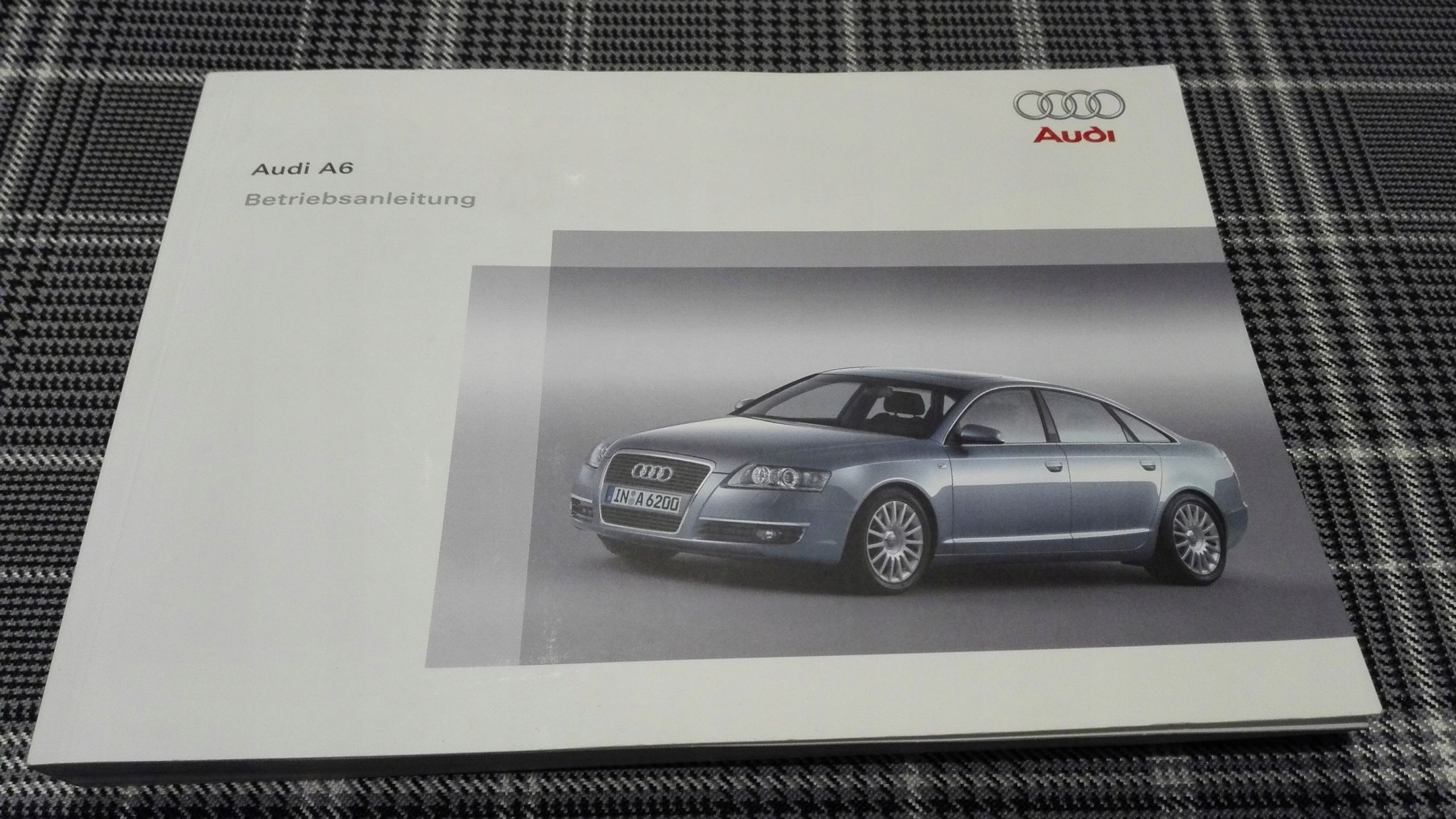 Audi A6 C6 Instrukcja Obslugi Ksiazka 2004
