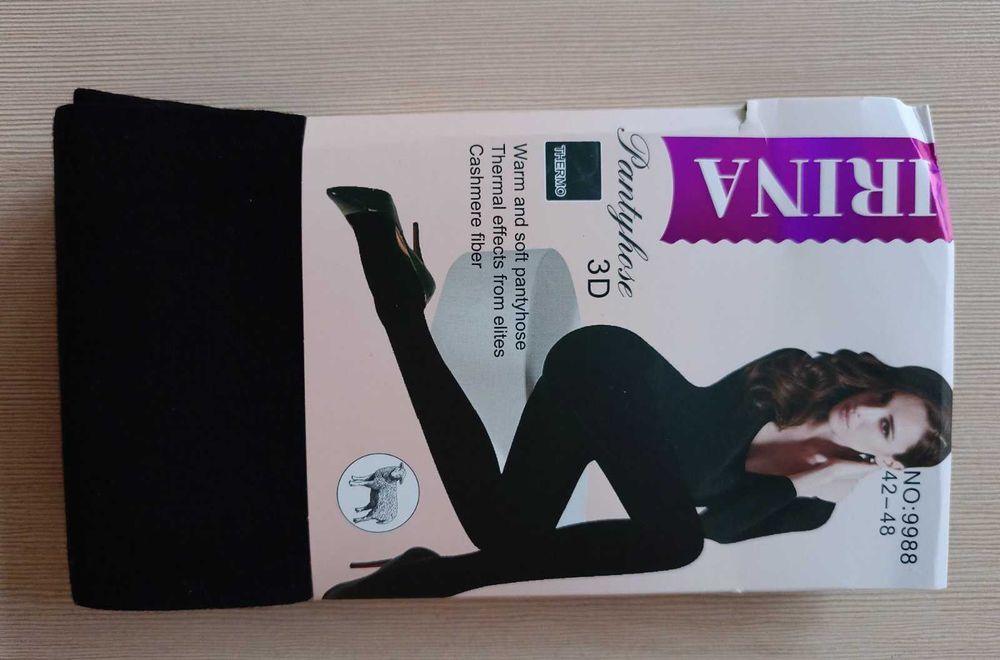 Колготки кашемірові тонкі на хутрі, колготки якісні