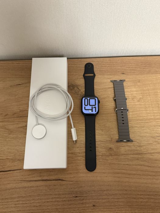 Apple watch 10 46mm jet black на гарантии