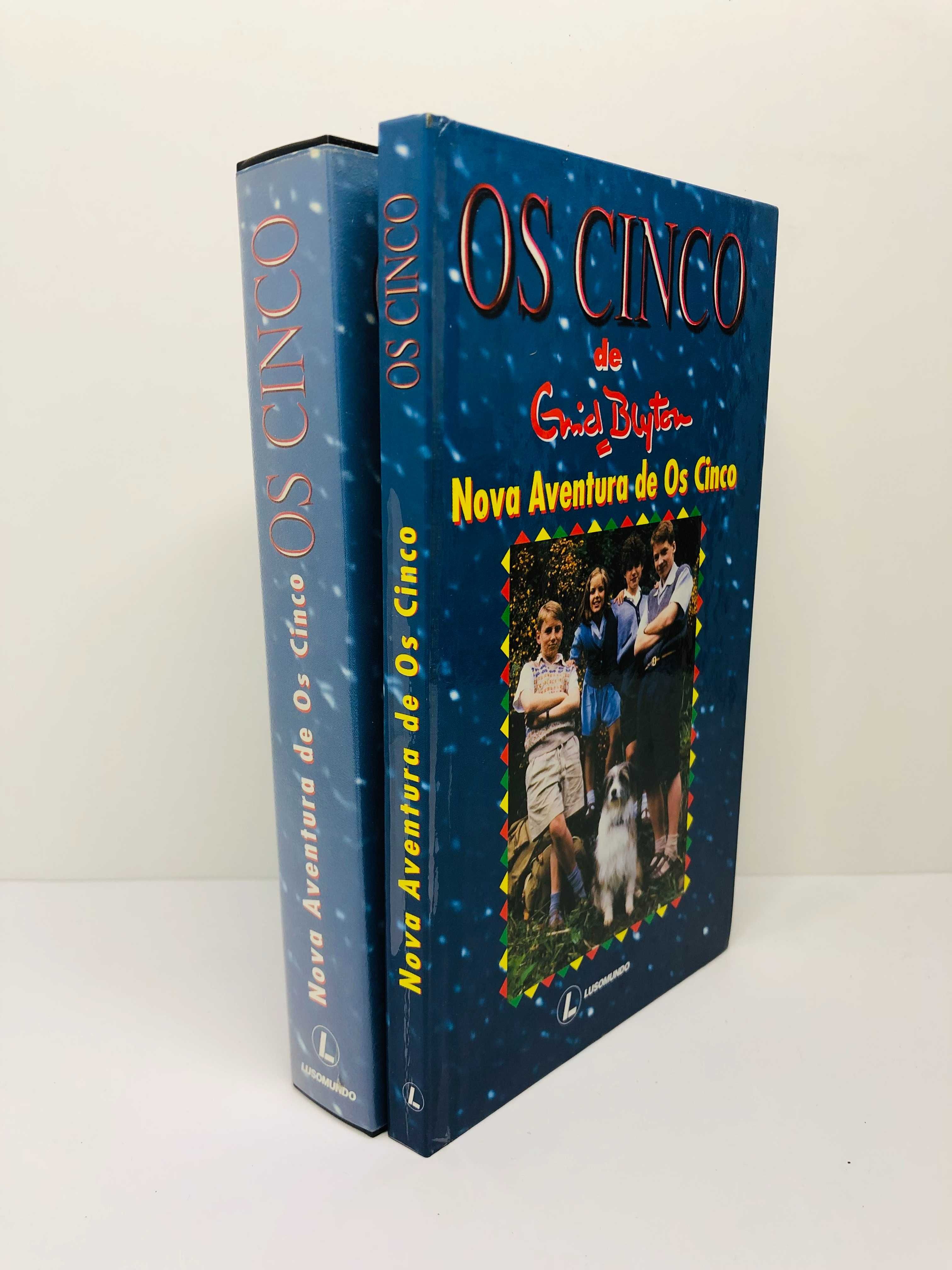 Livro Os Cinco (Nova Aventura de os Cinco) + DVD