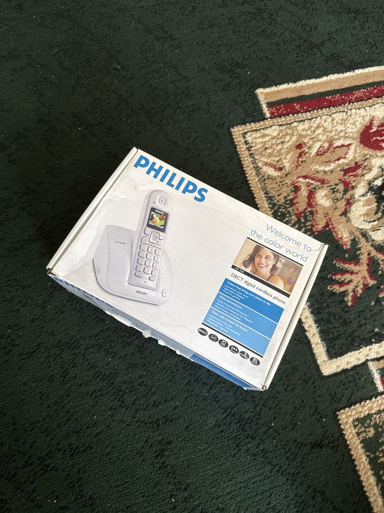 Telefon stacjonarny bezprzewodowy Philips