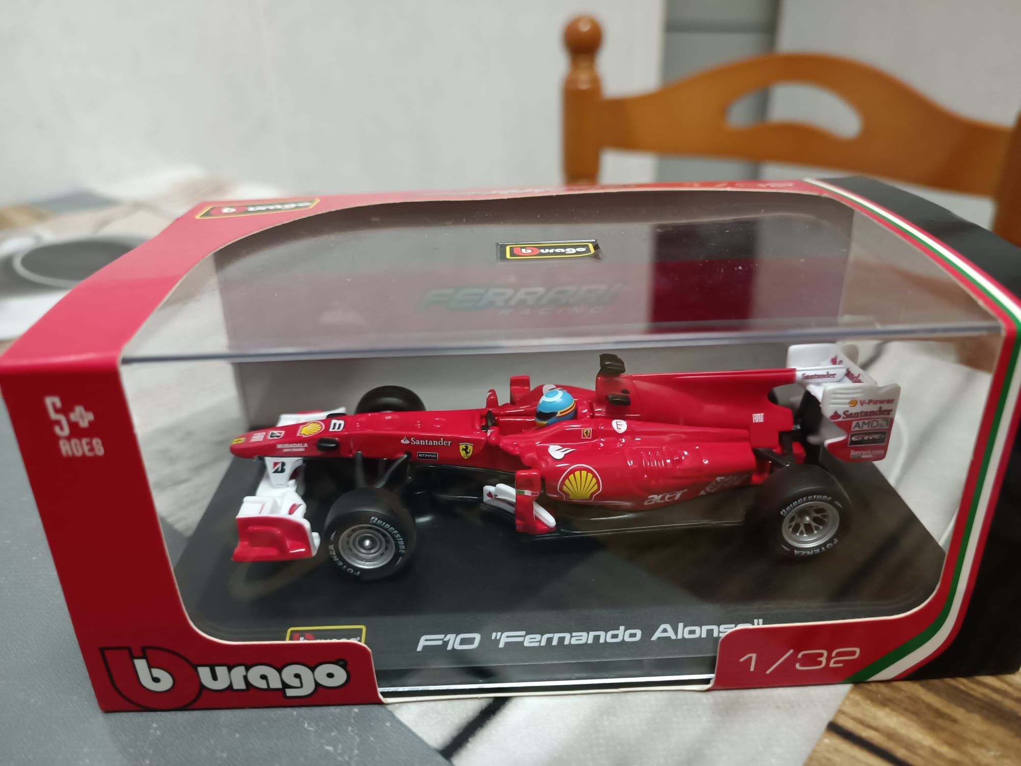 9 miniaturas Burago colecção Ferrari