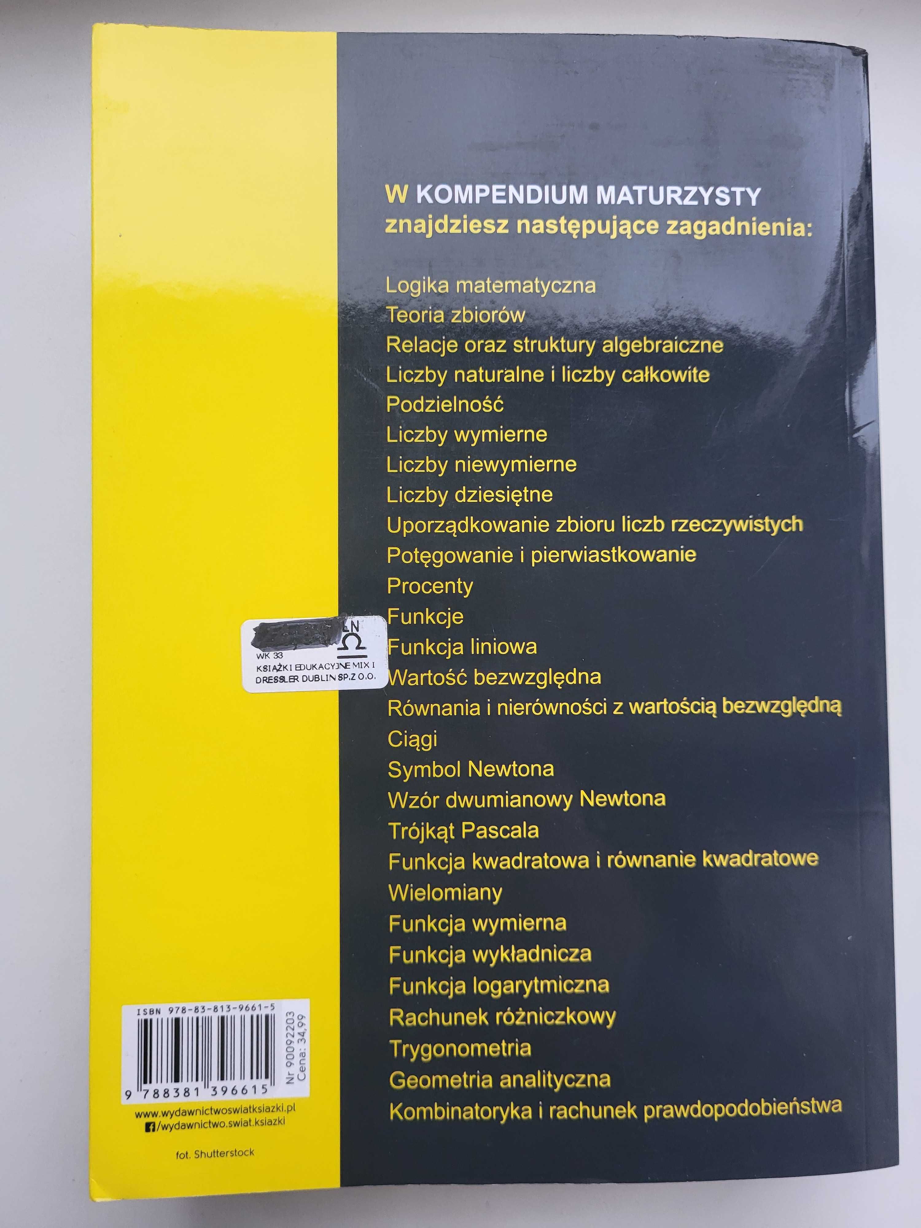 Matematyka. Kompendium maturzysty - Robert Drachal