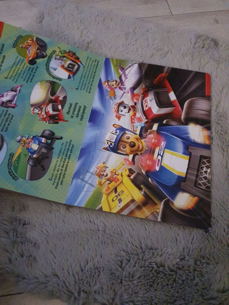 Książka puzzle Psi patrol