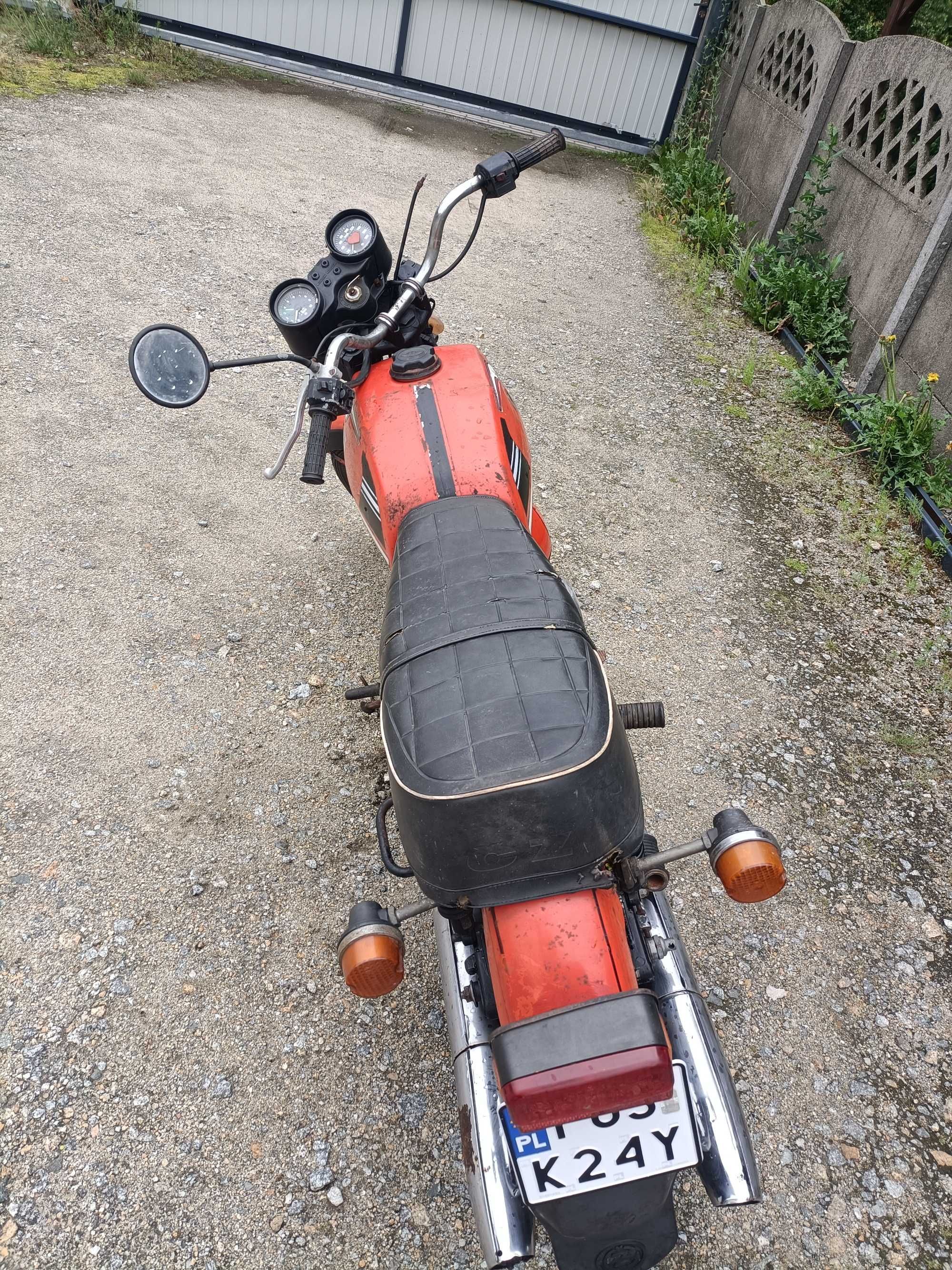 CZ-350 Jawa zarejestrowana
