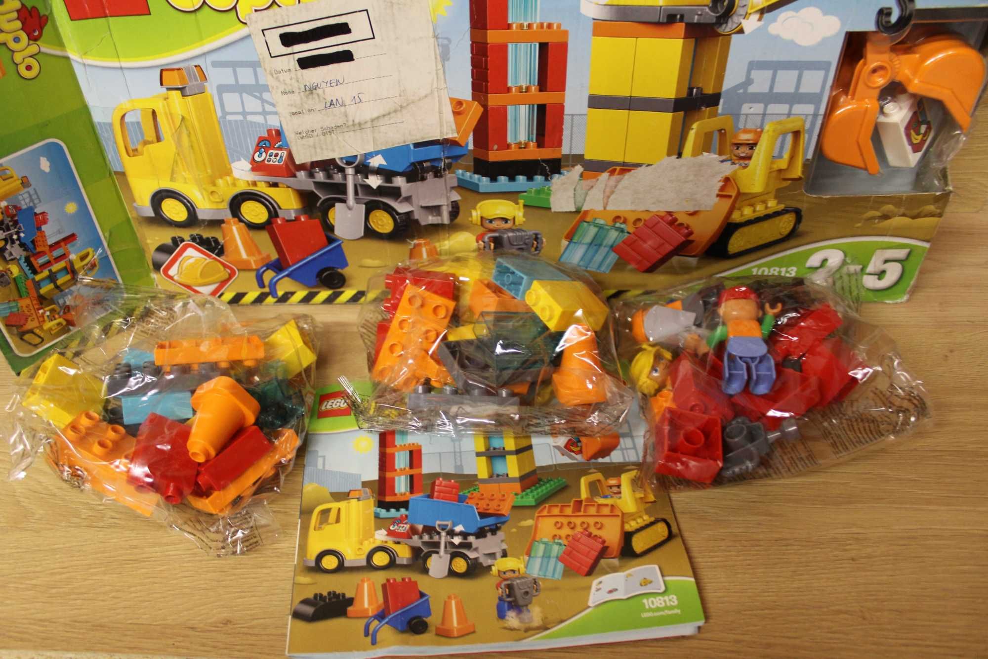 LEGO DUPLO 10813 Wielka budowa