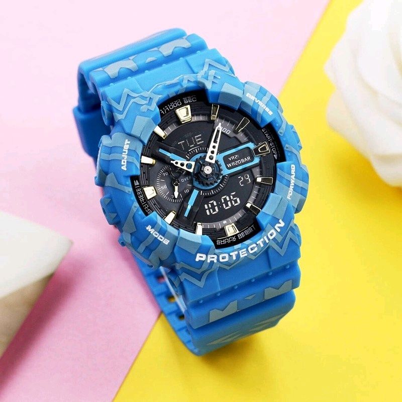 Męski zegarek Kasic Sportowy zegarek elektroniczny GA110 Fashion Watch