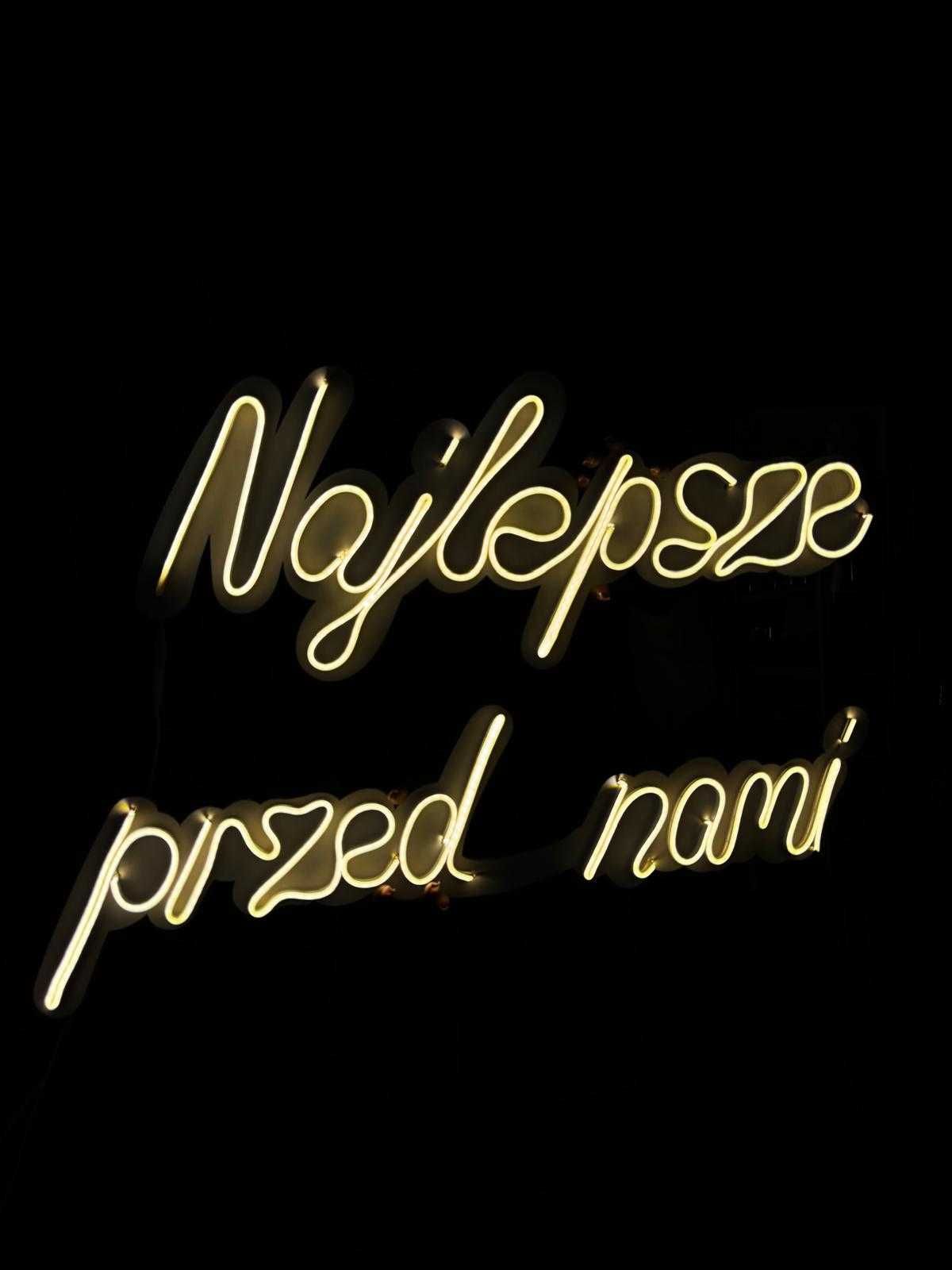 Napis LED, neon, ledon, na wesele, Tylko mnie kochaj, Better Together