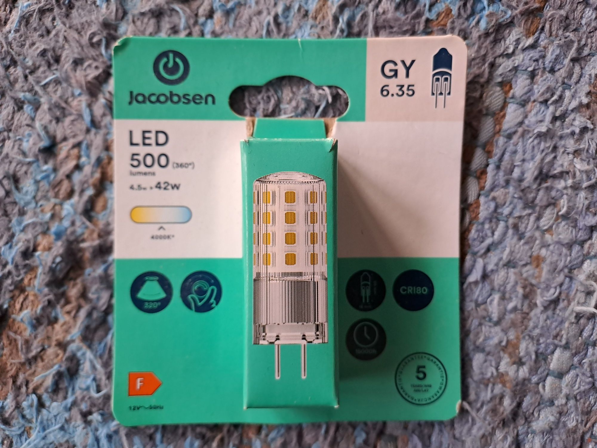 Żarówka LED Jacobsen GY6,35 500 lm