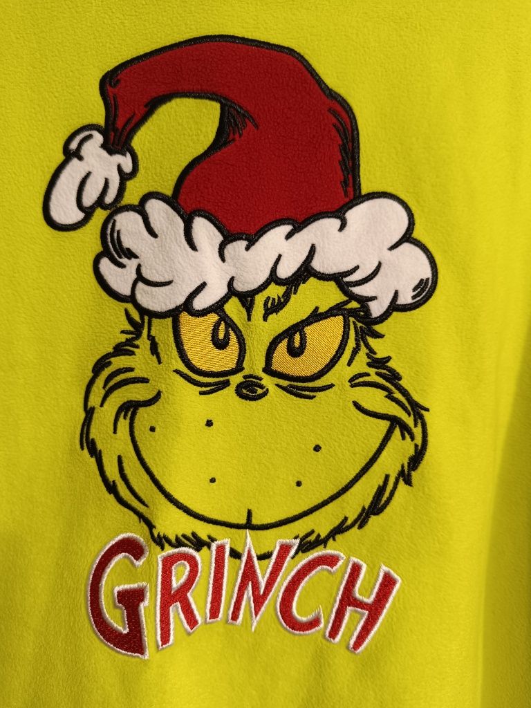 Strój, piżama Grinch rozm. M