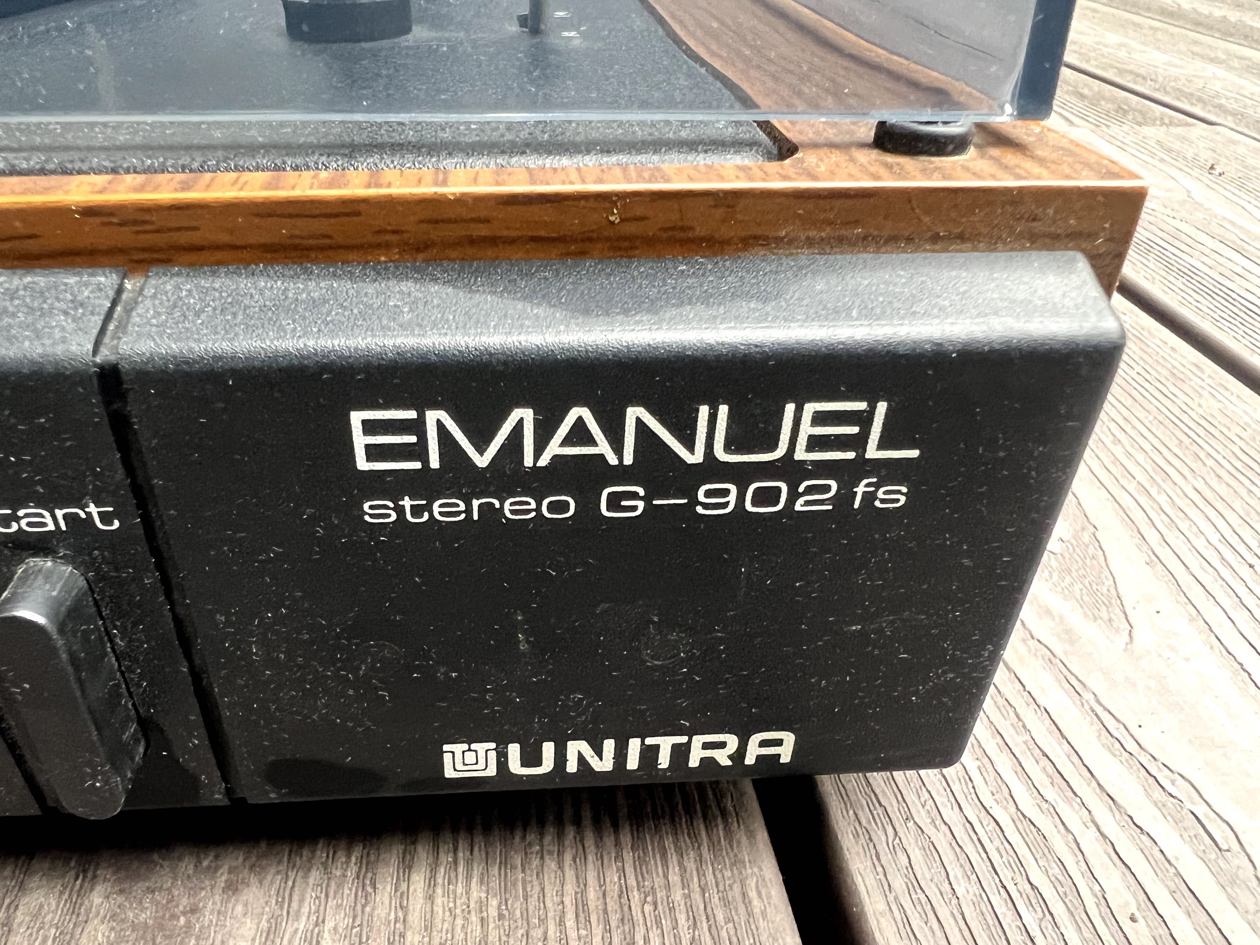 Gramofon Unitra Emanuel G-902 fs SPRAWNY