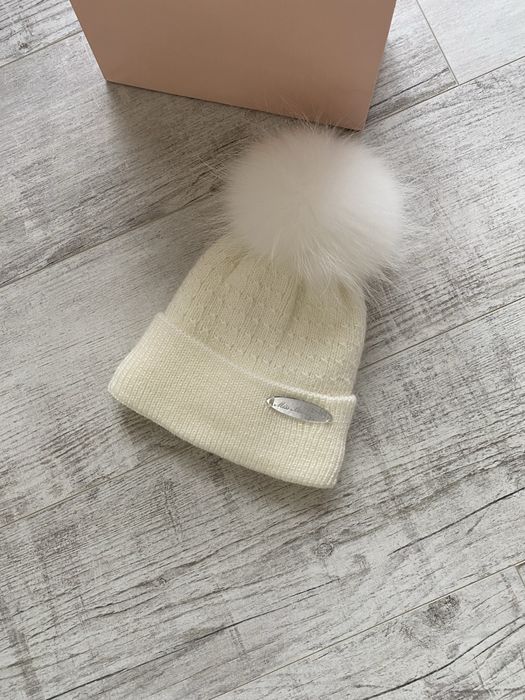 Шикарный зимние и демисезонный комплекты шапка и шарф blumarine Италия