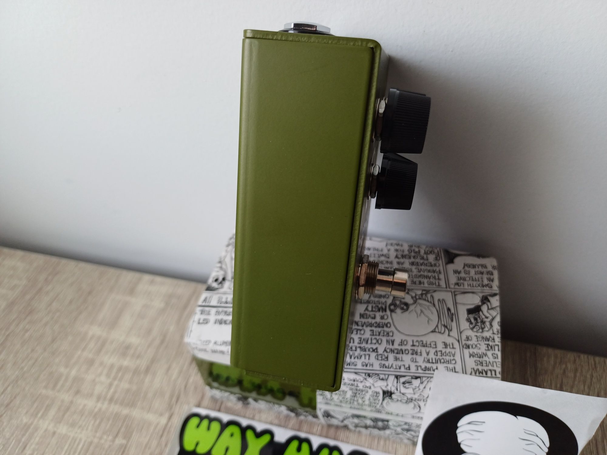 Dunlop Way Huge Russian Pickle Fuzz (WM42) EHX Green Russian Muff