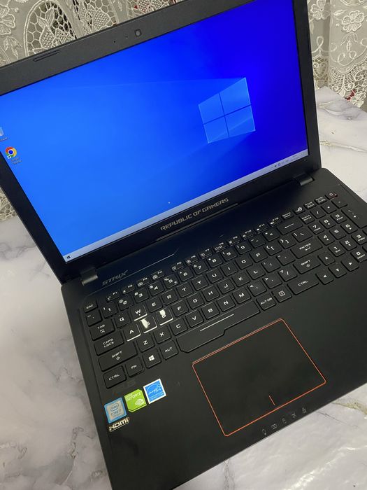 ASUS Rog Strix GL553V I7-7700HQ, 16 RAM, NVIDIA GTX 1050 Ti 4GB