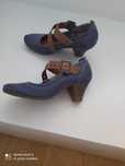 Sapatos azuis da Tamaris