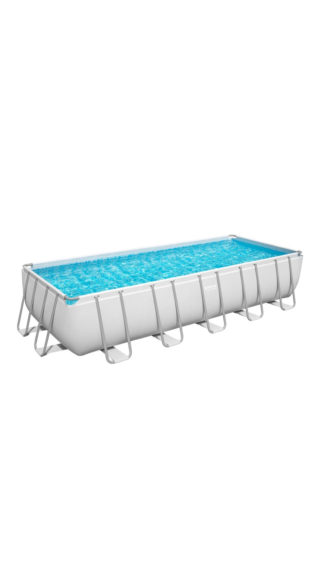 Pague em 3x sem juros! Piscina Retangular Set 549x274x122 cm com Bomba