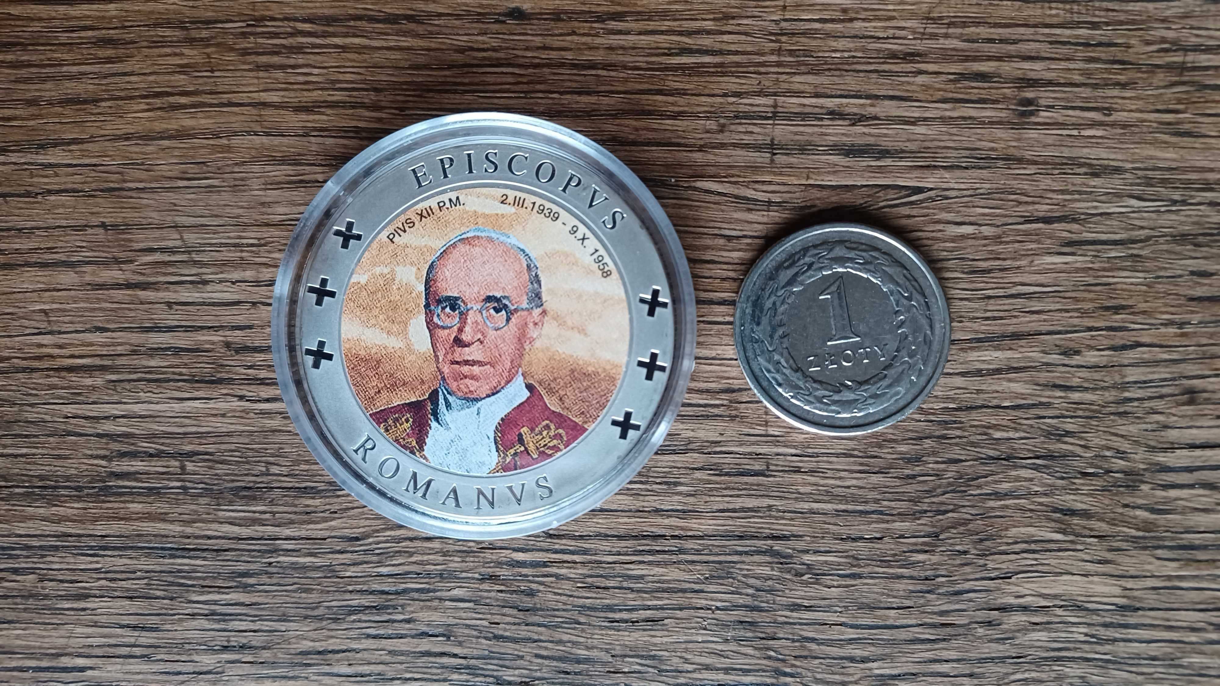 MONETA kolekcjonerska Pius XII