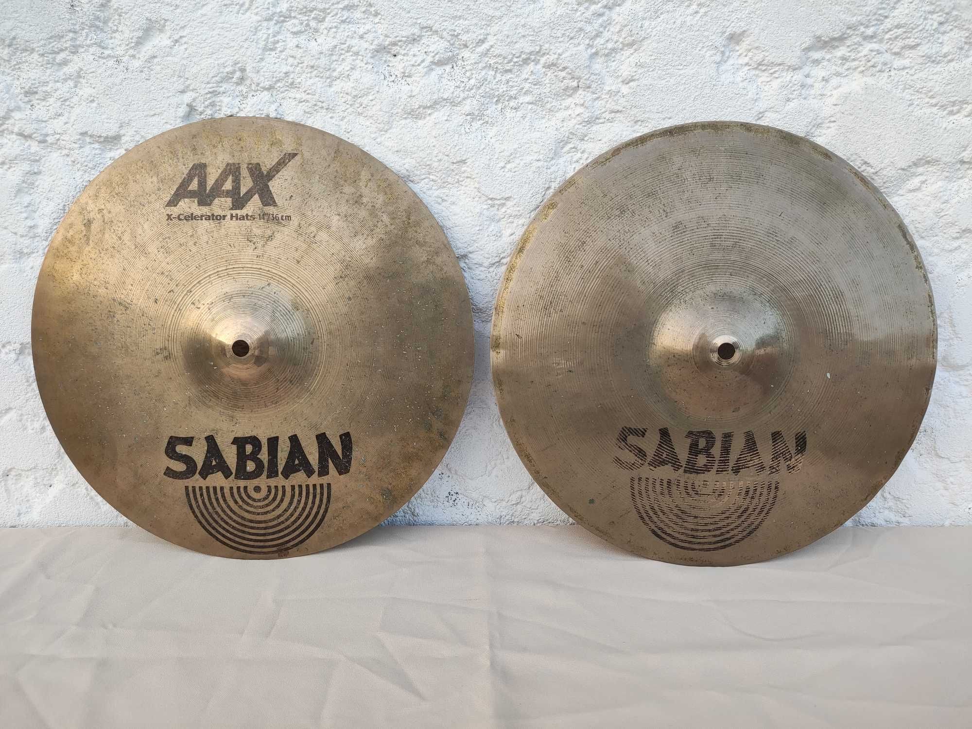 Pratos Hi Hat Sabian AAX X-Celerator Hats 14"